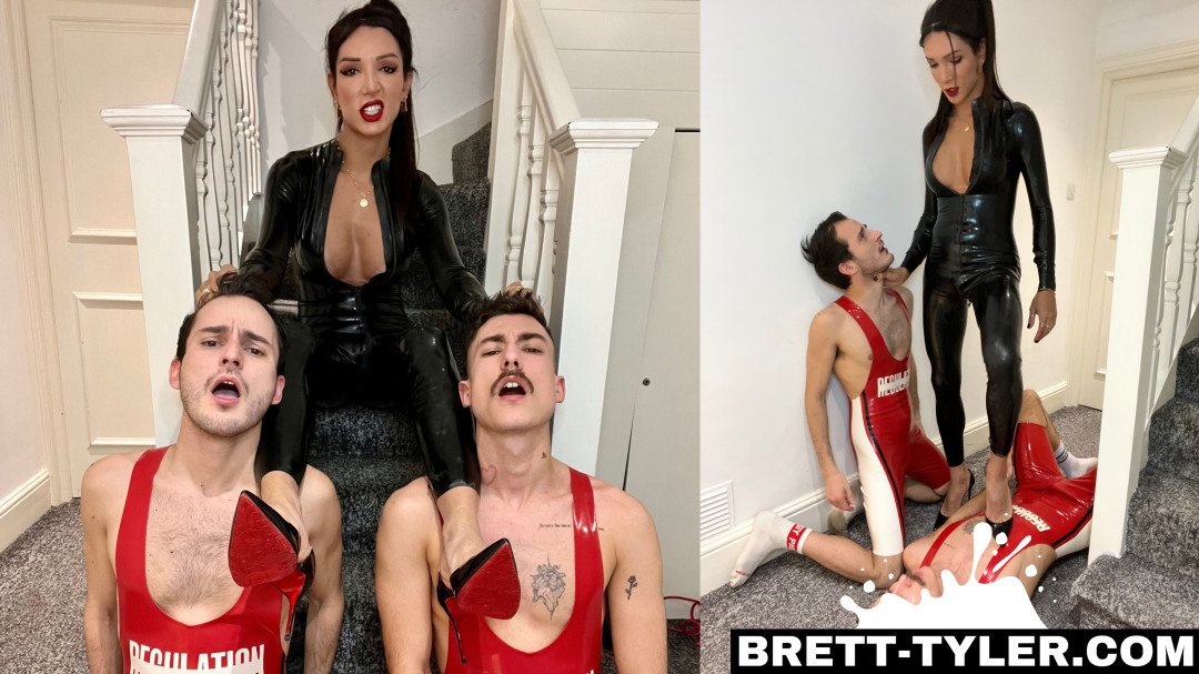 CrunchBoy – Latex Sluts – Roberta Cortes, Pierre Rubberax & Brett Tyler